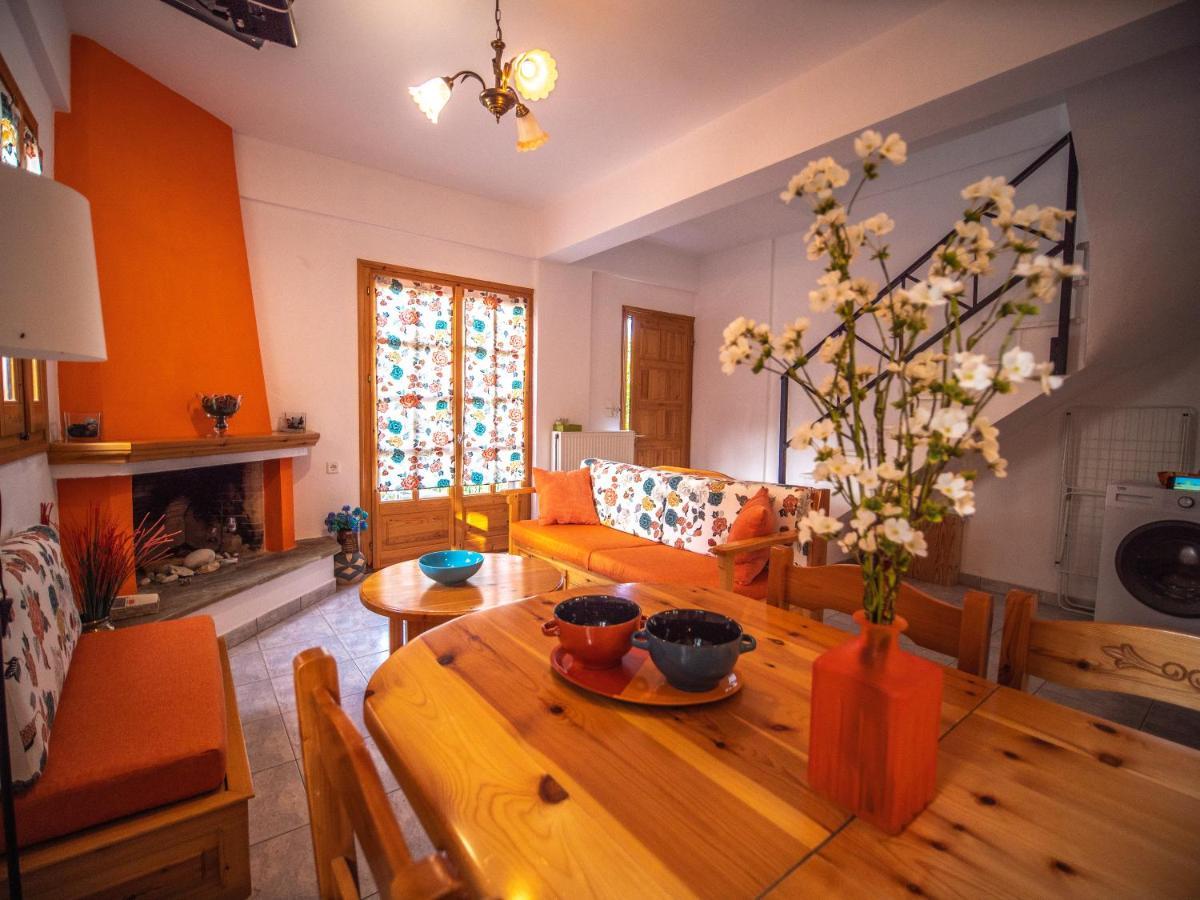 Orange House For Big Families In Damouchari - Delicious Houses Eksteriør bilde