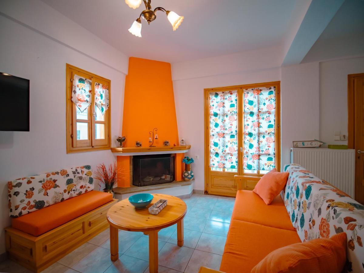 Orange House For Big Families In Damouchari - Delicious Houses Eksteriør bilde