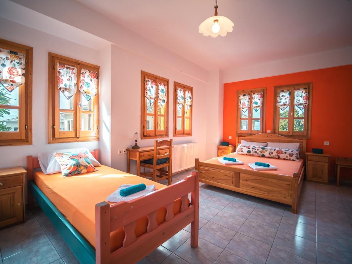 Orange House For Big Families In Damouchari - Delicious Houses Eksteriør bilde
