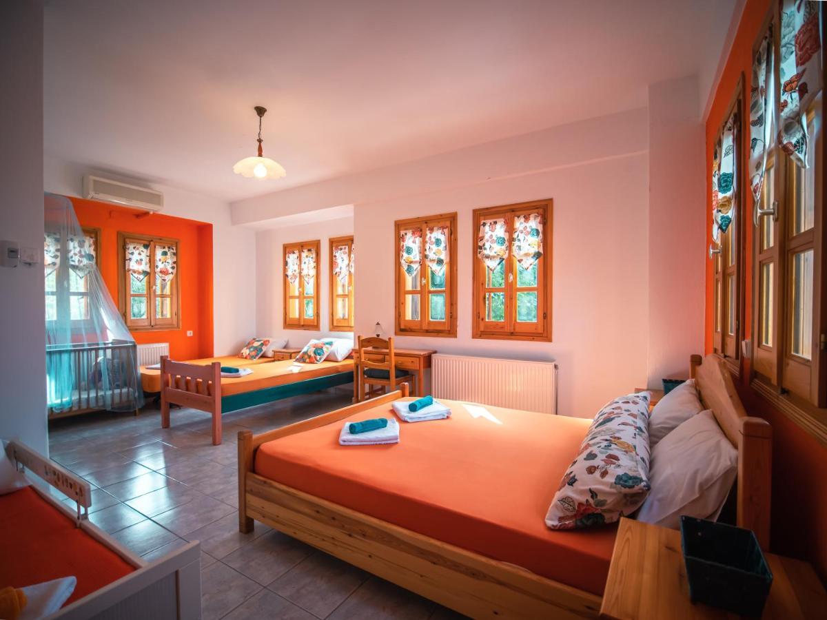 Orange House For Big Families In Damouchari - Delicious Houses Eksteriør bilde