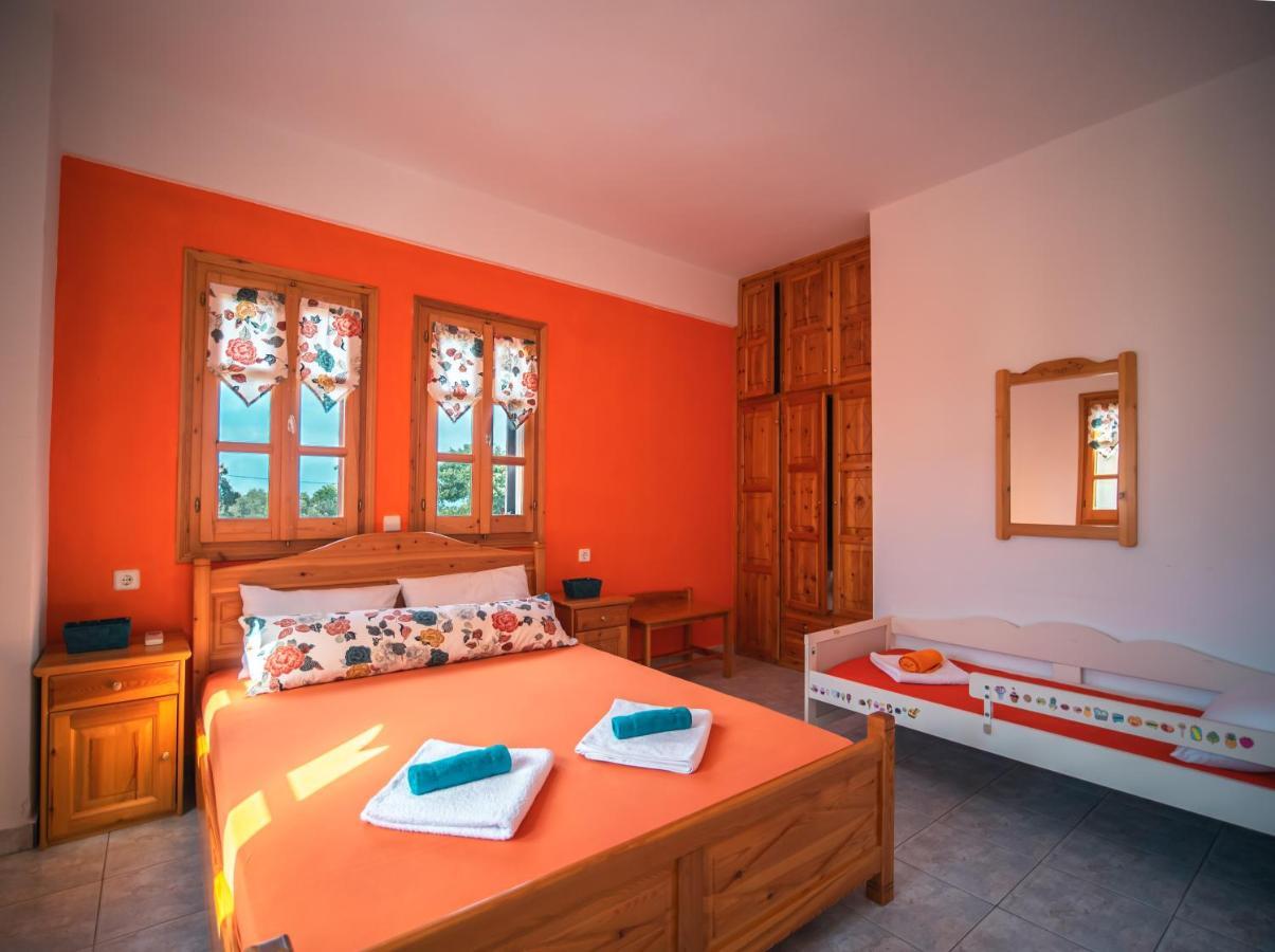 Orange House For Big Families In Damouchari - Delicious Houses Eksteriør bilde