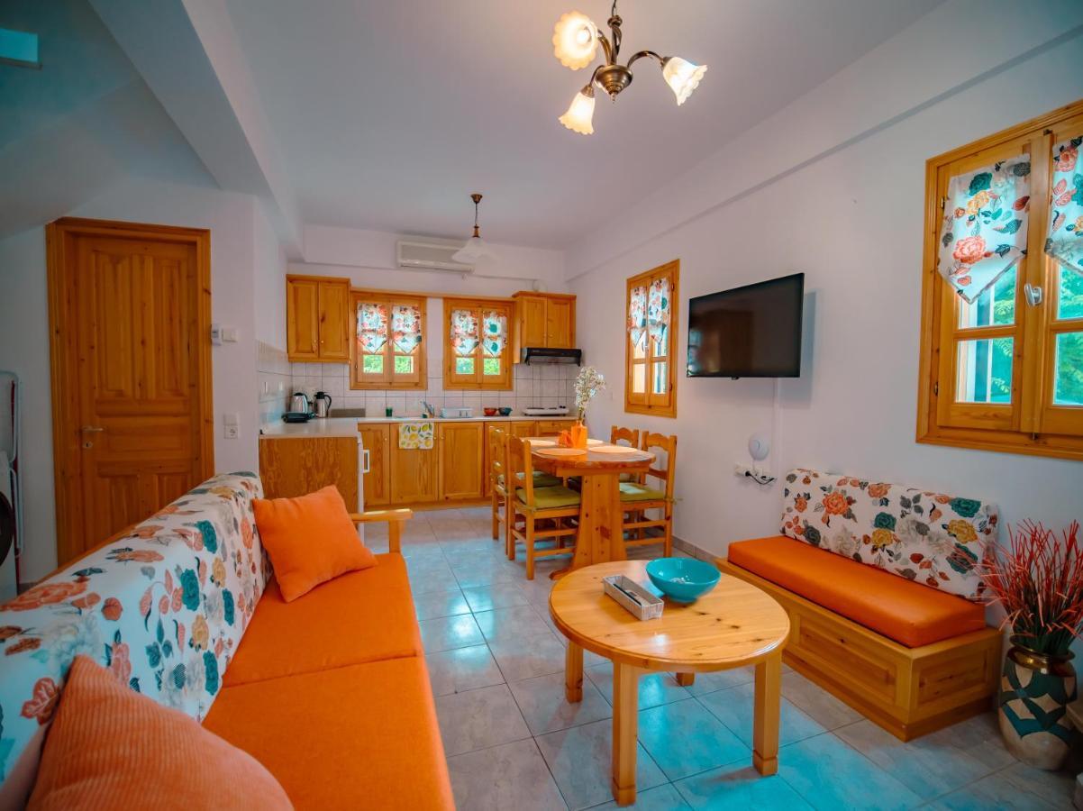 Orange House For Big Families In Damouchari - Delicious Houses Eksteriør bilde